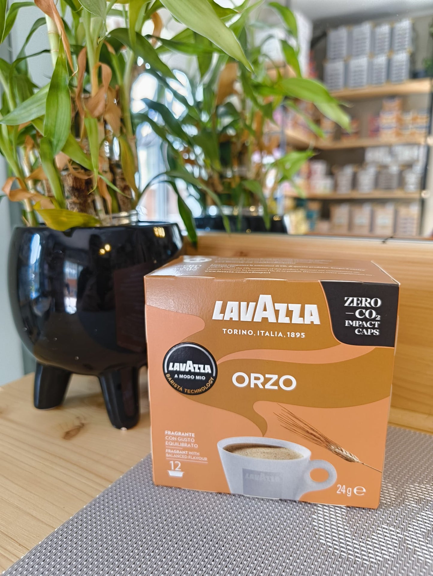 12 capsule Lavazza COMPATIBILI con macchine a marchio Lavazza®* A Modo Mio®* - ORZO