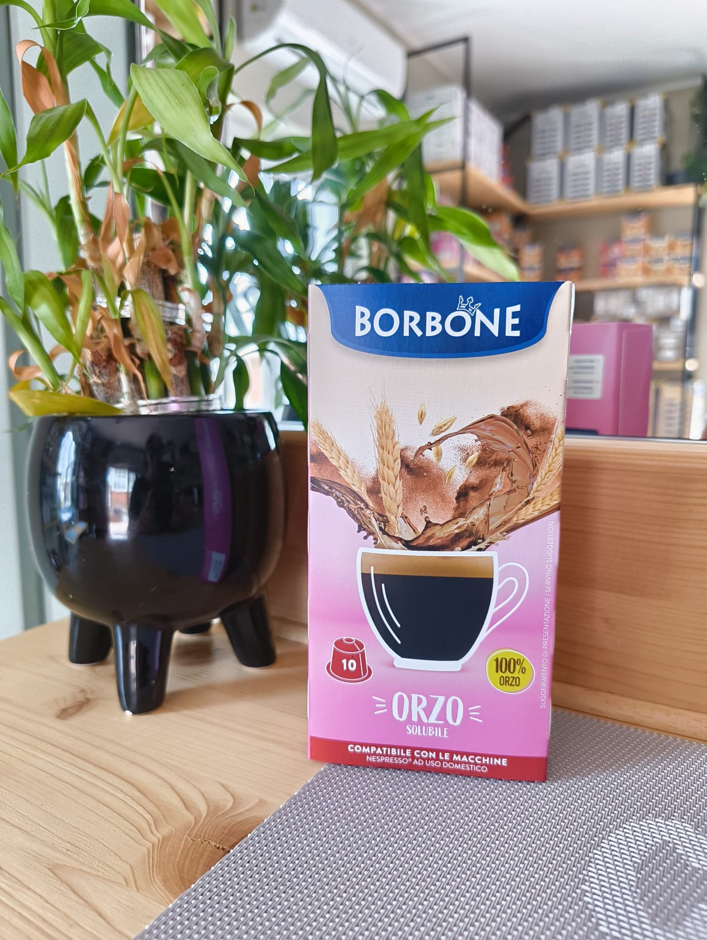 10 Capsule Borbone COMPATIBILI con macchine Nespresso® ad uso domestico - ORZO solubile