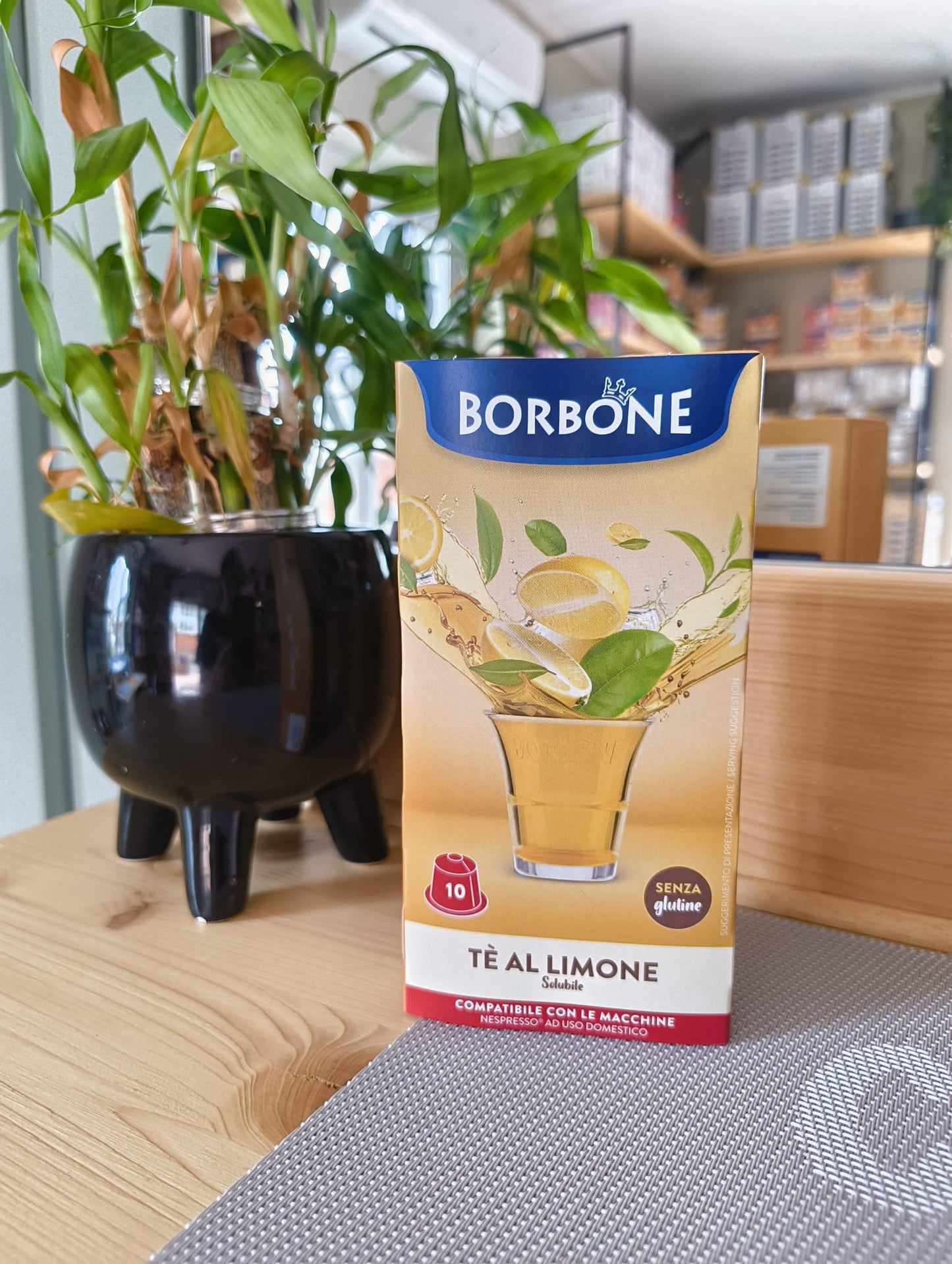 10 Capsule Borbone COMPATIBILI con macchine Nespresso® ad uso domestico - Tè al Limone