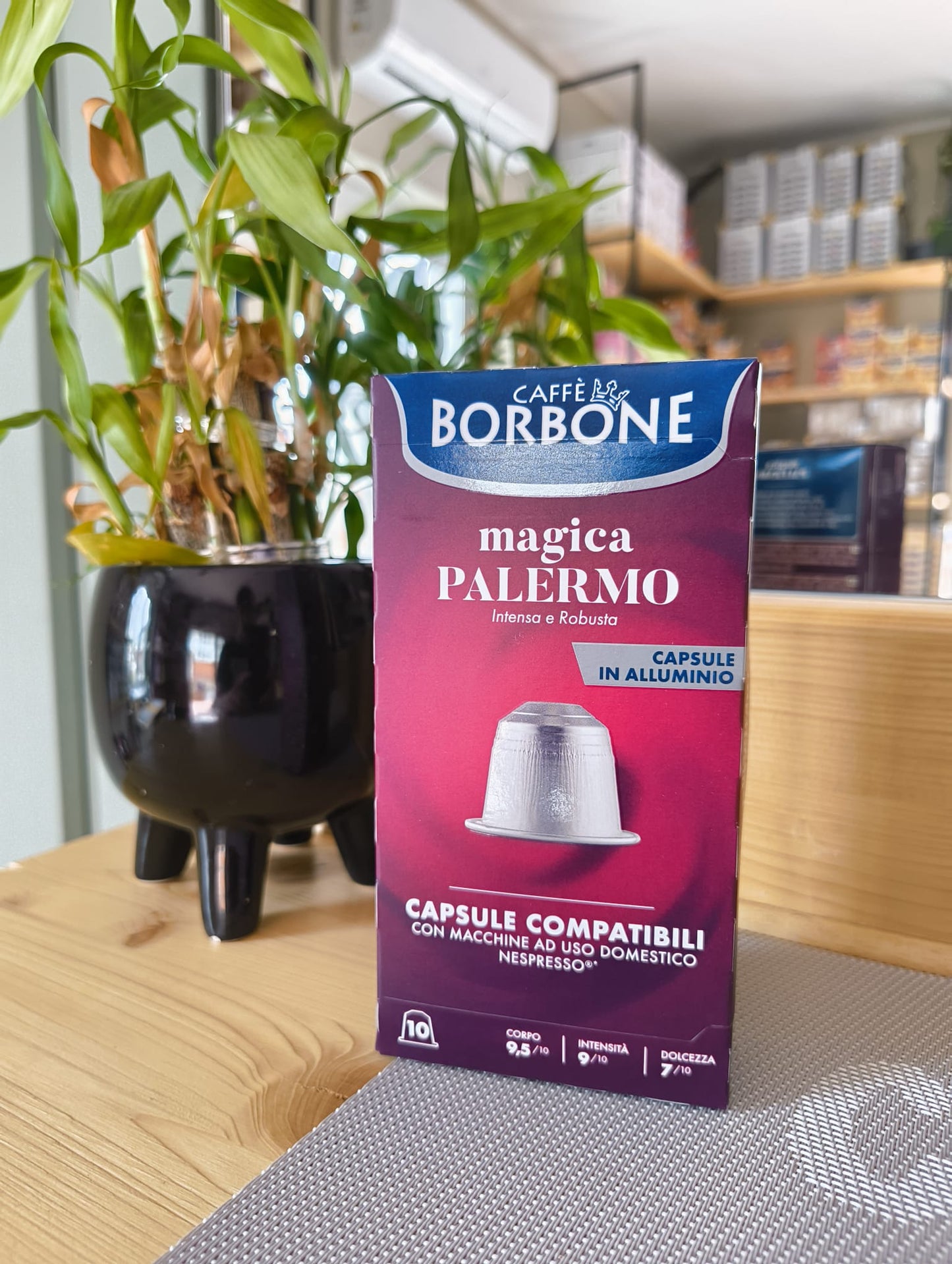 10 Capsule Borbone COMPATIBILI con macchine Nespresso® ad uso domestico - magica PALERMO