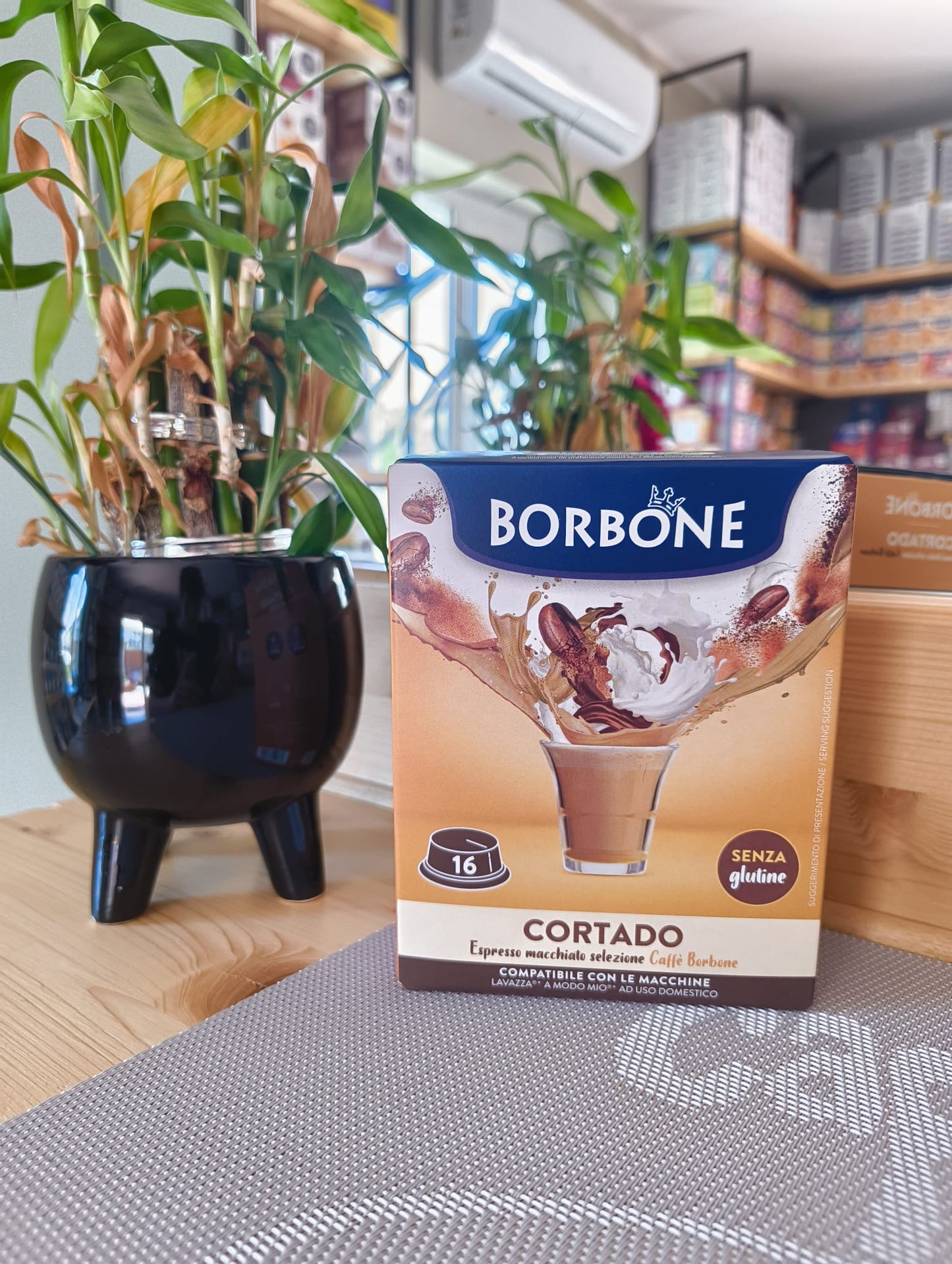 16 capsule Borbone COMPATIBILI con macchine a marchio Lavazza®* A Modo Mio®* - CORTADO